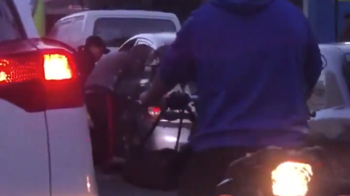 Video: As&iacute; roban cuatro ladrones a pie a pilotos en la zona 1