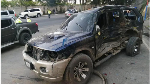 VIDEO: Cami&oacute;n sin frenos causa accidente fatal en San Jos&eacute; Pinula