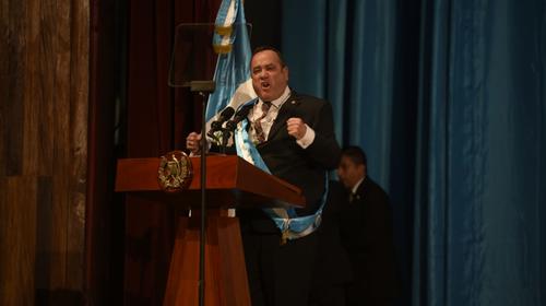 Giammattei declara a las maras como terroristas