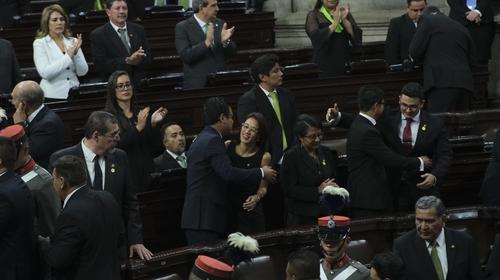 El desplante de Lucrecia Hern&aacute;ndez a Jimmy Morales