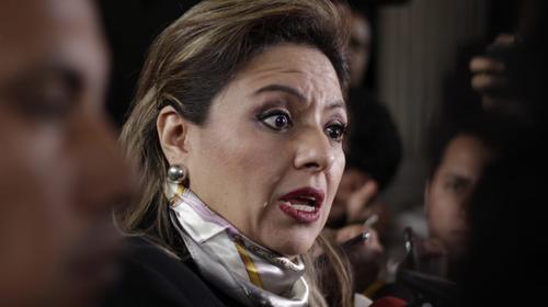 Sandra Jovel le responde a Giammattei por señalamientos