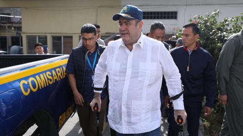 Giammattei denuncia anomalías en Juzgado de Mixco