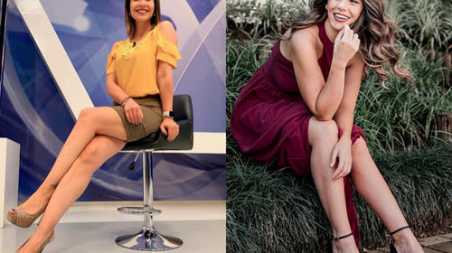 Las presentadoras guatemaltecas que lucen sus sensuales piernas 