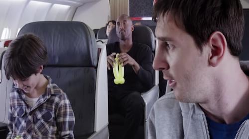 Kobe Bryant y Lionel Messi unieron su talento en un video