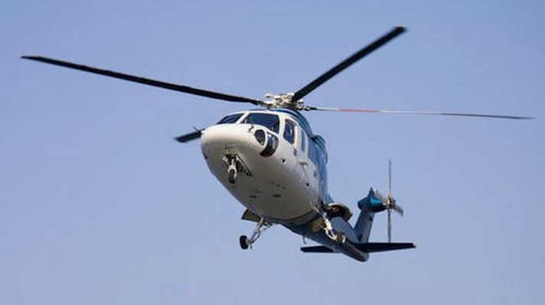 Las imágenes del helicóptero de Kobe Bryant volando en círculos