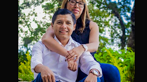 "Chispa" López reaparece (con su esposa) y reta a Neto Bran