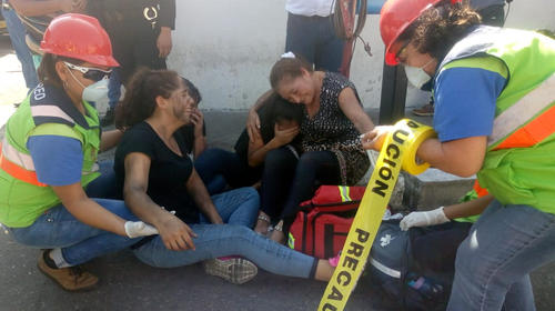 Miles de evacuados: hospitales y bancos participan en simulacro