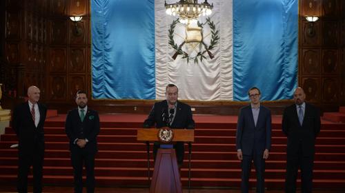 Giammattei sobre elección de Gobernadores: "Ha corrido pisto"