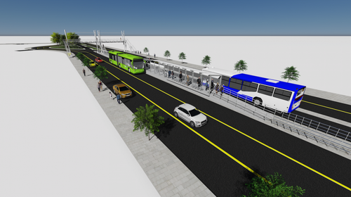 Centra Atlántida, la nueva central de transferencia en zona 18