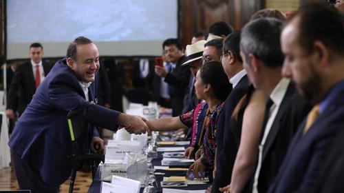 Giammattei traslada su Gabinete a Xela por una semana