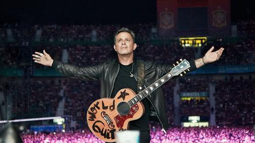 Alejandro Sanz anuncia que dar&aacute; un gran concierto en Guatemala