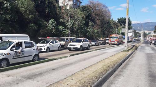 El carril reversible que será permanente en la Aguilar Batres