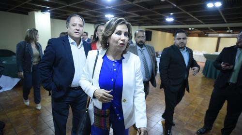 Los "leales" a Sandra Torres anuncian "un nuevo bloque" en la UNE