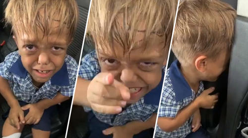 El desgarrador video de una madre que denuncia bullying a su hijo