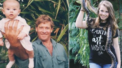 Hija del "Cazador de Cocodrilos" le dedica un emotivo mensaje