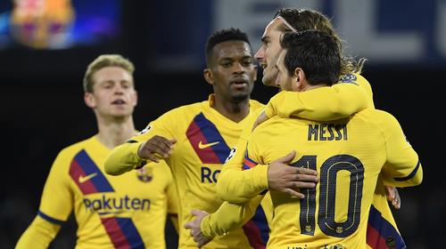 Empate con sabor agridulce para el Barcelona en Napoli