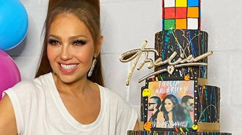 Thalía sufrió una terrible quemadura