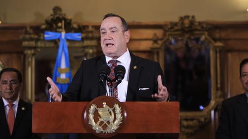 Alejandro Giammattei avala ley de ONG y entrará en vigencia