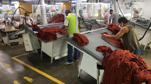 Reabre maquila de San Miguel Petapa que tuvo un brote de Covid-19