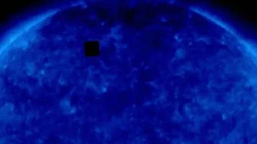 Origen del misterioso cubo negro que aparece en foto del Sol