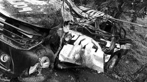 Un agente de la unidad antinarc&oacute;tica fallece en fatal accidente