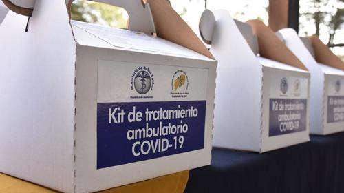 Así es el "kit" para Covid-19 que entregarán en el área central