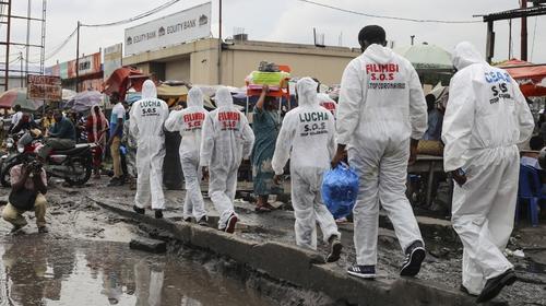 Alertan por nuevo brote de &eacute;bola en el Congo