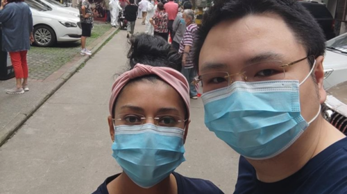 Guatemalteca en Wuhan explica nuevo proceso para subir a un bus