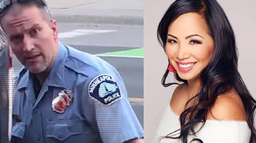 Esposa de policía que detuvo a George Floyd pide el divorcio