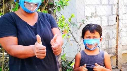 Club Rotario dona mascarillas para personas con pérdida auditiva