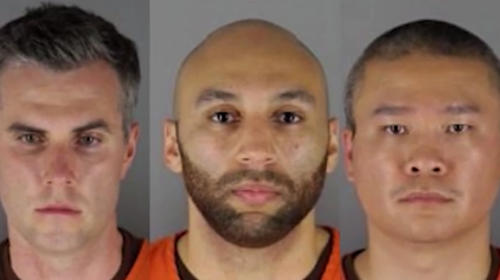 As&iacute; fue audiencia de agentes implicados en muerte de George Floyd