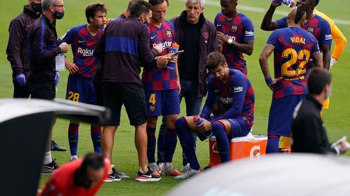 El desplante de Messi al cuerpo técnico en juego contra el Celta