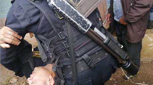 Polic&iacute;a herido por supuestos detractores de hidroel&eacute;ctrica