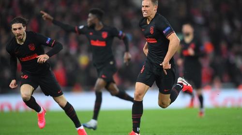 El Atlético de Madrid eliminó al campeón Liverpool