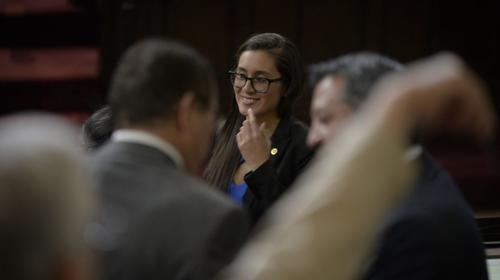 Diputada está en aislamiento por prevención del coronavirus