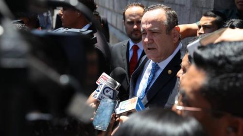 Las medidas económicas que Giammattei presentó en el Congreso