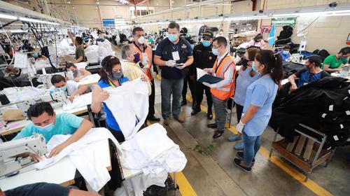 Gobierno verifica que las empresas cumplan medidas sanitarias