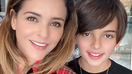 Grettell Valdez est&aacute; aislada de su hijo por coronavirus 