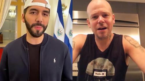 Nayib Bukele y Residente de Calle 13 hacen “live” sobre Covid-19