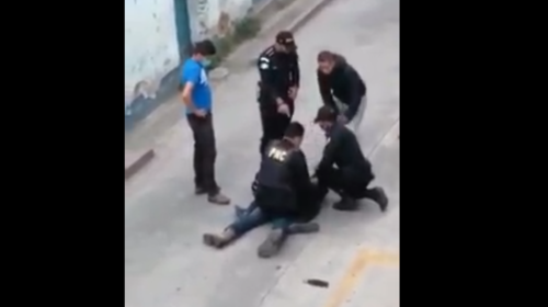 Esto dice la PNC por video de supuesta brutalidad durante captura