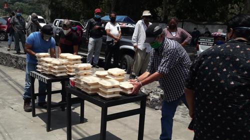 "Banderas blancas Sacatepéquez" ayuda a antigüeños en la crisis