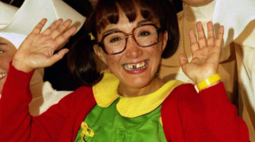 La Chilindrina recrea dos emotivas escenas de "El Chavo del 8"