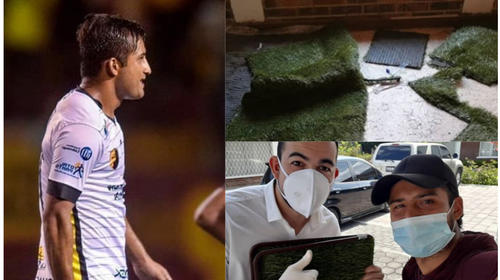 Futbolista guatemalteco crea emprendimiento por Covid-19