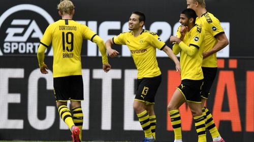 Borussia golea al Schalke en el reinicio de la Bundesliga