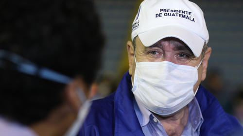 Giammattei explica los protocolos para la "nueva normalidad"