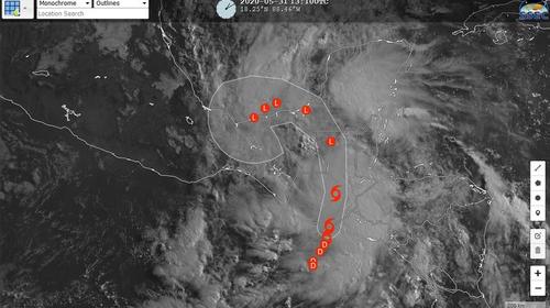 Giammattei reacciona ante los estragos por la tormenta Amanda 