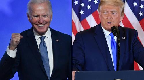 Biden suma 238 votos electorales y Trump 213, según medios