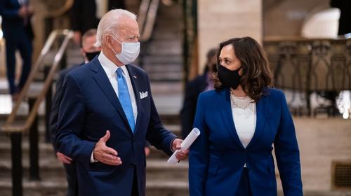 La llamada entre Kamala Harris y Joe Biden tras ganarle a Trump