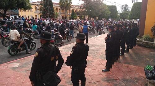 Protesta en Cobán: Exigen disculpas para el alcalde de Carchá 