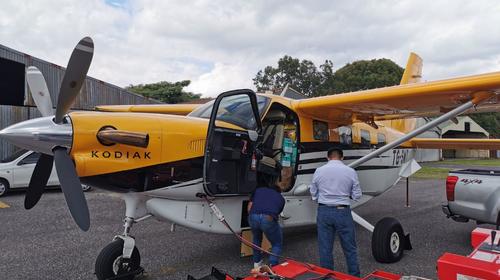 Así prepararon la avioneta antes del accidente en zona 9 